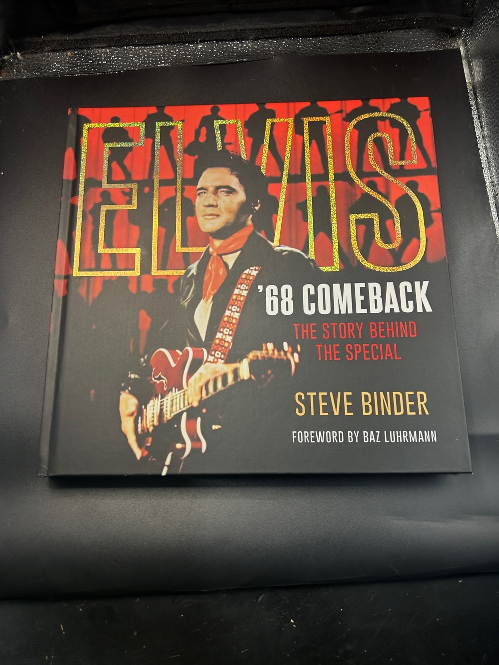 Elvis '68 Comeback Coffee Table Book by Steve Binder - Black & Red
